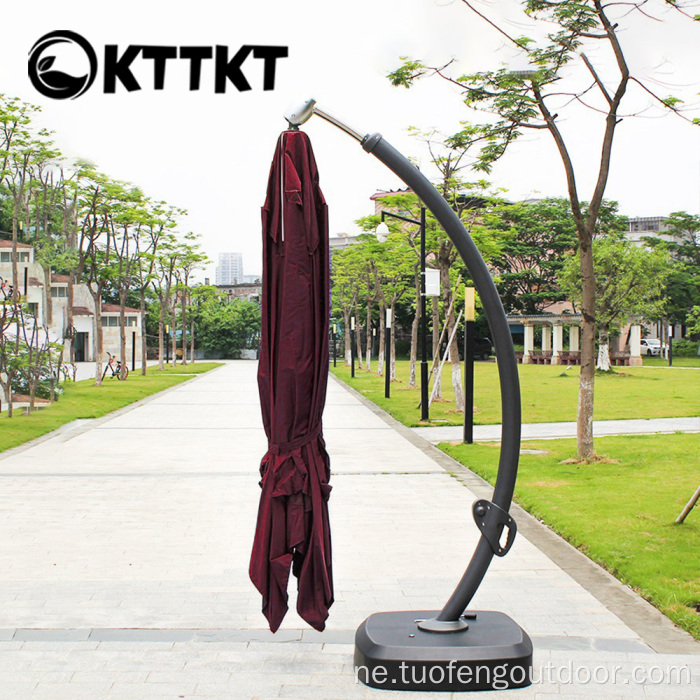 आउटडोर सुन्तवे ठूलो सूर्य बगैचा छाता रोमन छाता